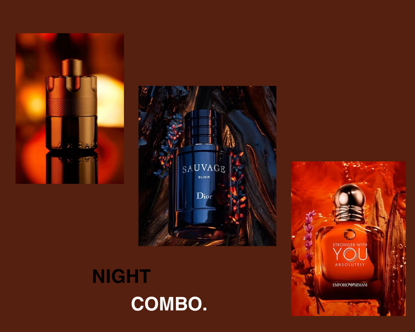 Night combo 2x10ml +5ml(sauvage elixir)