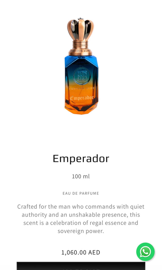 Emperor blue emperador 100ml