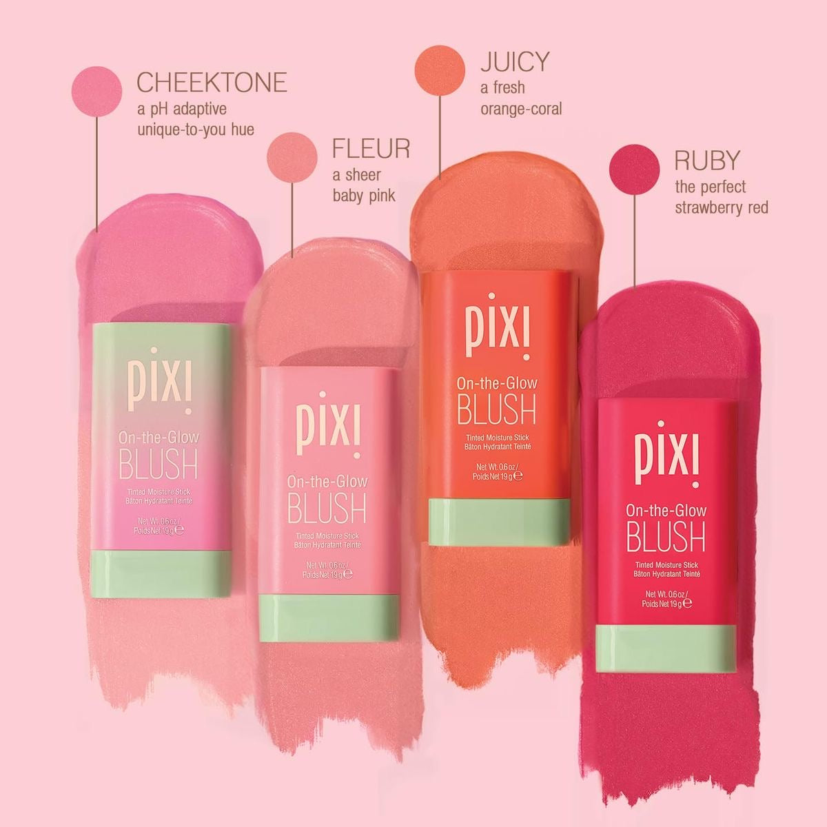1. Pixi on the glow Blush