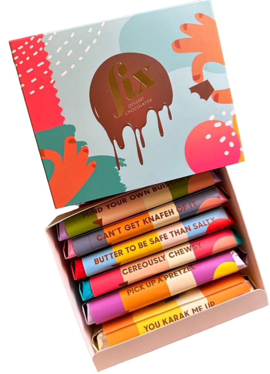 Fix chocolate Box of 6set