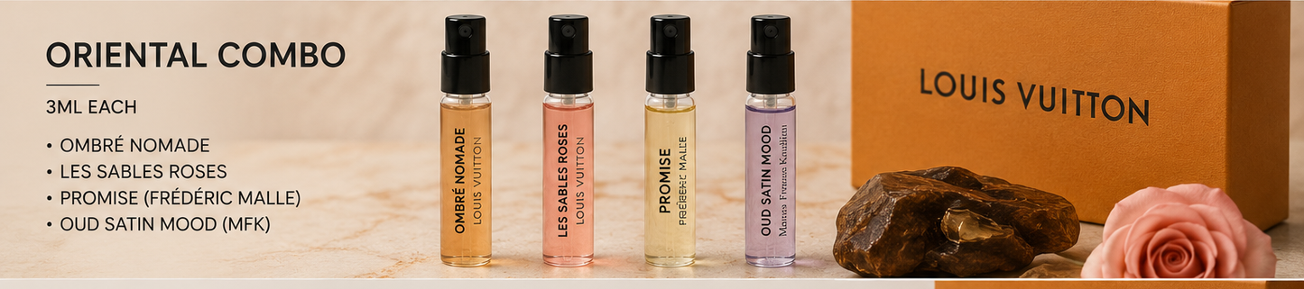 1. Niche Oriental Combo 4x3ml